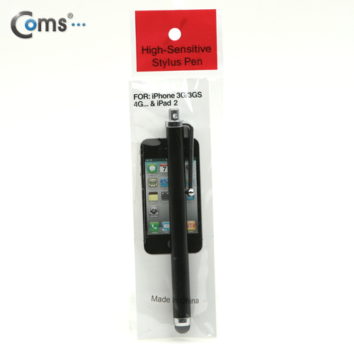 Coms 터치펜 정전식(펜모양), 검정