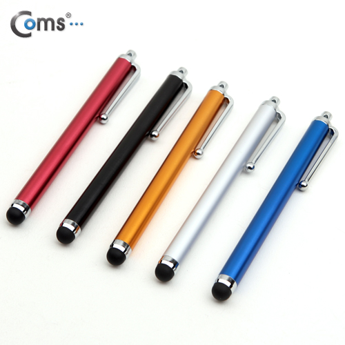 Coms 터치펜 정전식(펜모양), 빨강