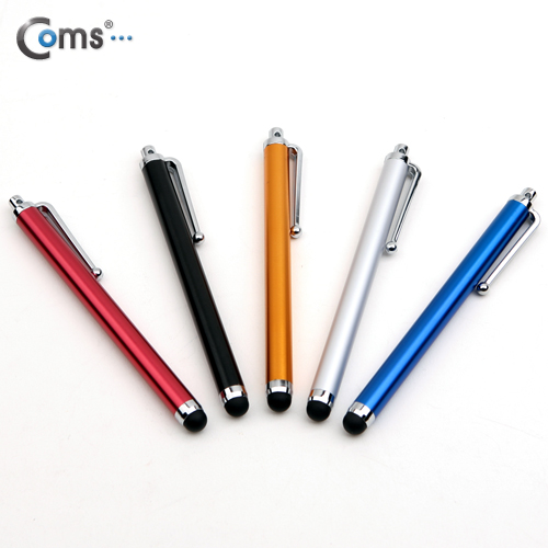 Coms 터치펜 정전식(펜모양), 빨강