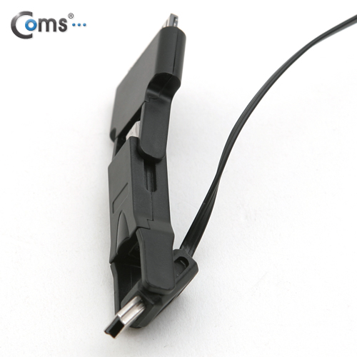 Coms USB 스마트폰 충전케이블(멀티/릴) 3in 1