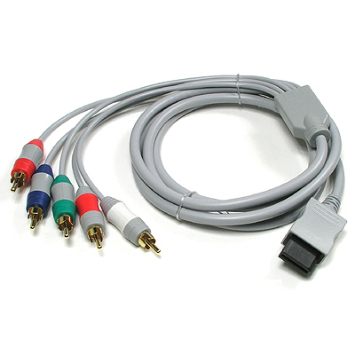 Coms Wii TV 연결 케이블 - 컴포넌트 5선 1.8m