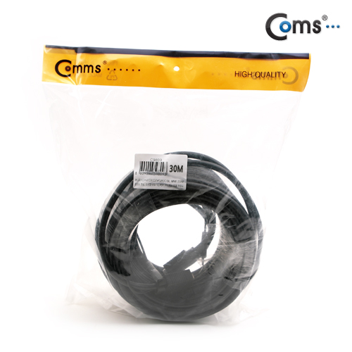 Coms 모니터 RGB 오디오 통합 케이블(RGB+ST/2RCA) 30M