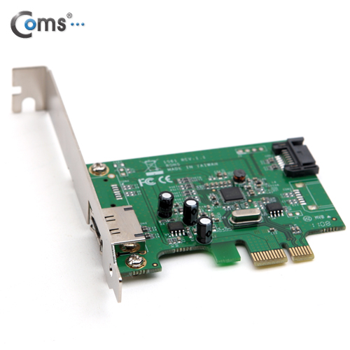 Coms SATA3 카드(PCI-e), SATA3(내부)+eSATA(외부)