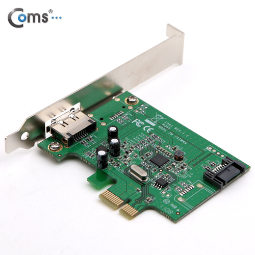 Coms SATA3 카드(PCI-e), SATA3(내부)+eSATA(외부)