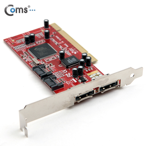 Coms SATA PCI 카드, eSATA(2P)+SATA(2P)