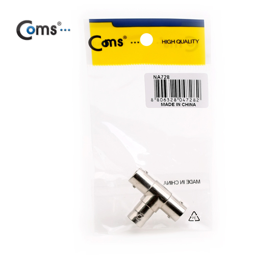 Coms BNC 젠더 T형(F/Fx2)