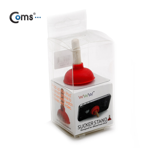 Coms 스마트폰 거치대 1ea, 미니 흡착진공식