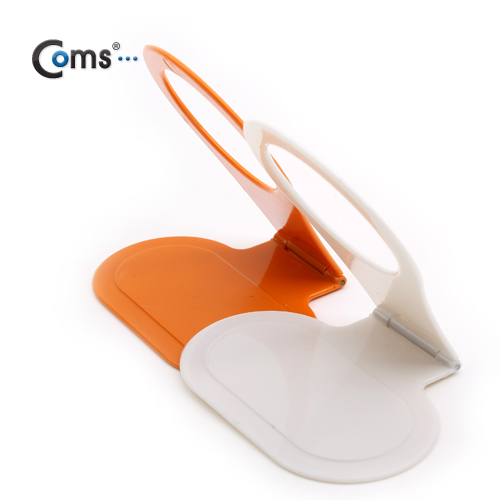 Coms 핸드폰 거치대, 전원코드 정리 및 보조기능 - 색상 랜덤 발송