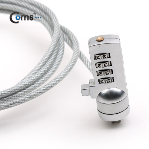 Coms 노트북 잠금장치(숫자식), (길이 1.2m ~ 1.5m)