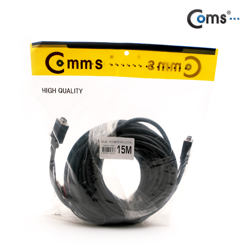Coms 모니터 RGB 오디오 통합 케이블(RGB+ST/2RCA) 15M