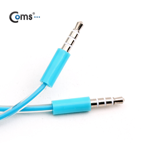 Coms 스테레오 케이블 (4극/일반) 1M, 파랑