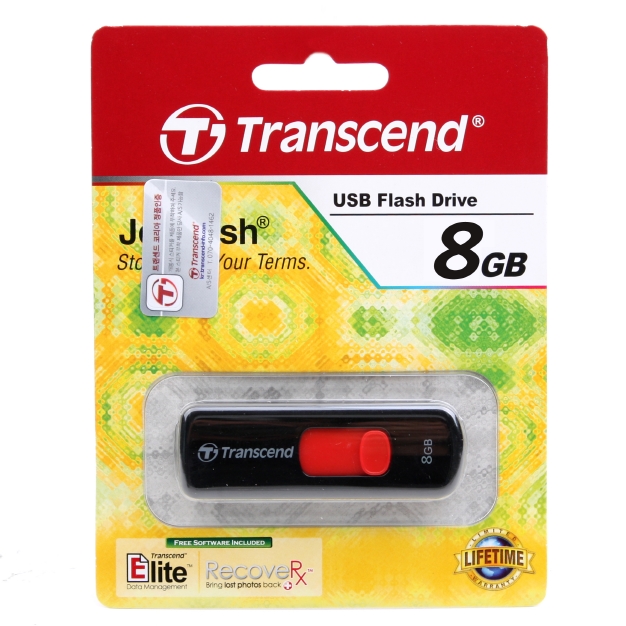 USB 메모리 8G (트랜샌드 500)