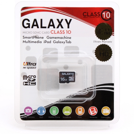 (GALAXY) Micro SD 8G 메모리 16G CLASS10