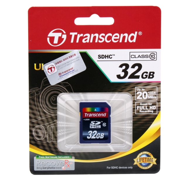 메모리 카드 (JET Flash) SDHC 32G CLASS10