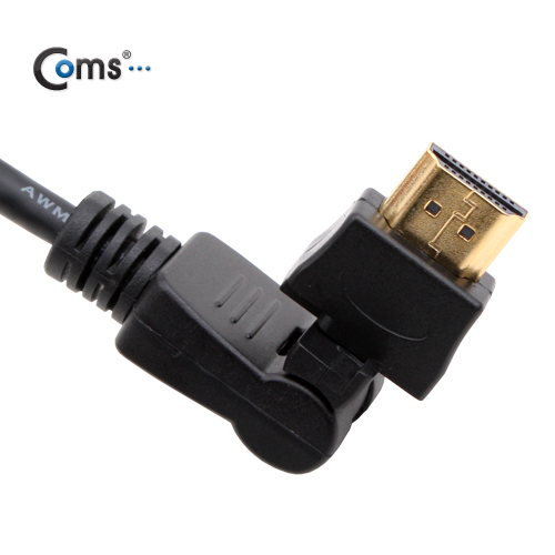 Coms HDMI 케이블(회전형) 2M,상하좌우