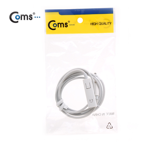 Coms 아이폰 4극 연장 케이블(이어폰/마이크 기능) 50cm
