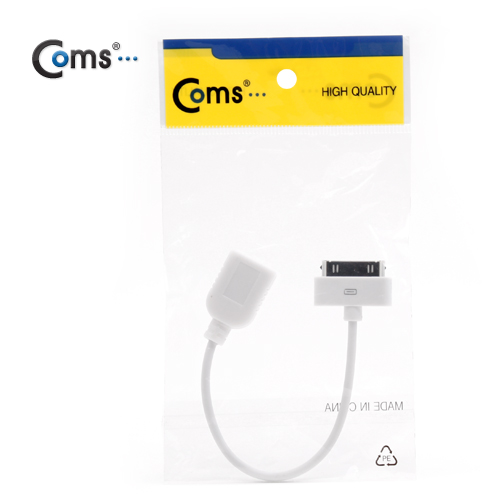 Coms iOS 스마트폰 USB 젠더, 케이블형 20cm/8핀