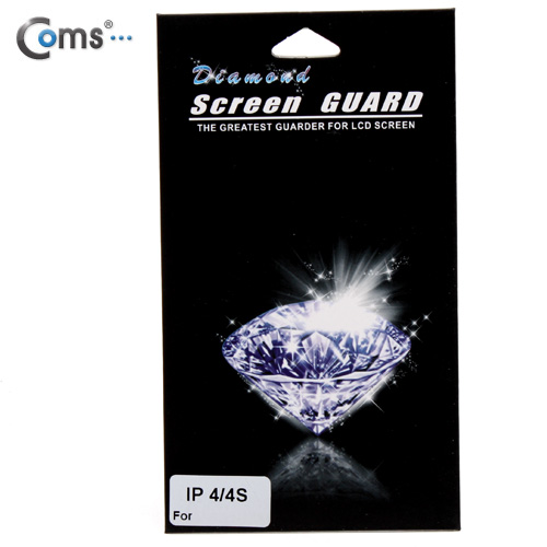Coms IOS 4G 보호필름(LCD 보호), 다이아몬드형