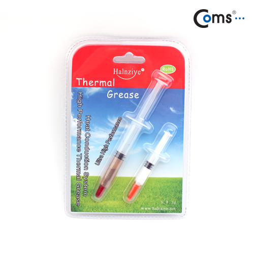 Coms 쿨러 구리스(gold/white), 3g/2ea