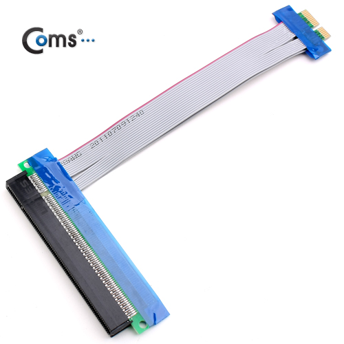 Coms PCI Express 아답터(1x to 16x 변환)