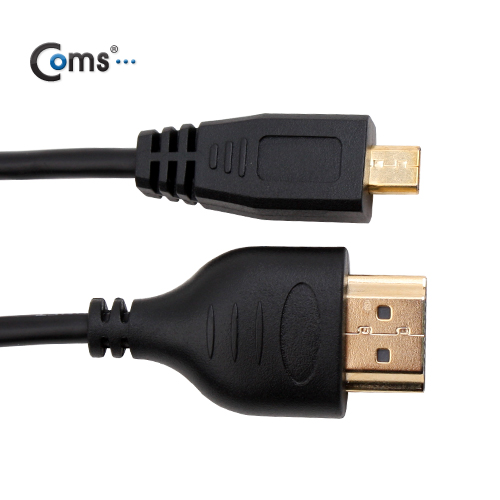 Coms HDMI/Micro HDMI 케이블(V1.4) 1.8M, black