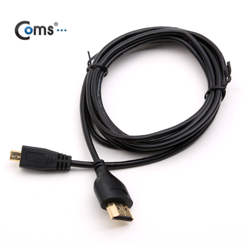 Coms HDMI/Micro HDMI 케이블(V1.4) 1.8M, black