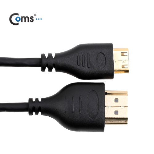 Coms HDMI-Mini HDMI 케이블 1.8m/V1.4, HDMI에서 미니 HDMI로