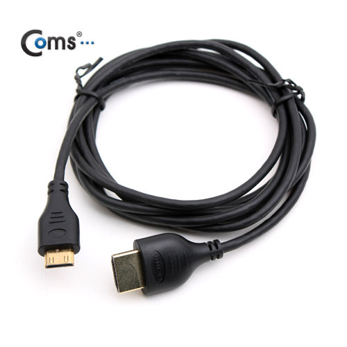 Coms HDMI-Mini HDMI 케이블 1.8m/V1.4, HDMI에서 미니 HDMI로