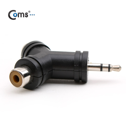 Coms 스테레오 젠더(3.5M/RCA F x 2), Y형/Stereo