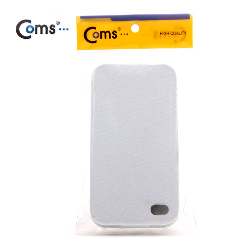 Coms iOS 스마트폰(4G) 케이스, 폴더형/White