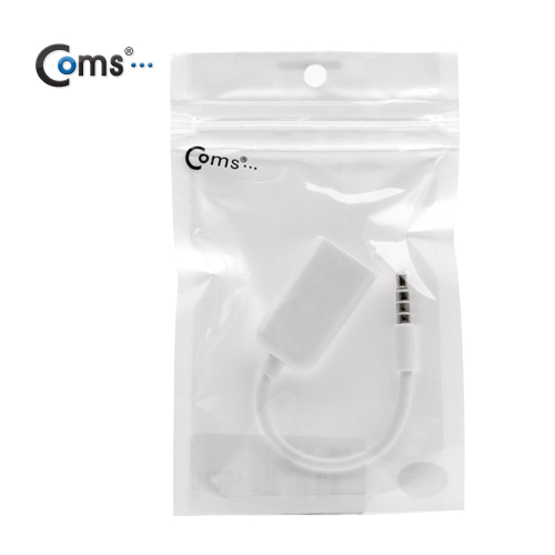 Coms 스마트폰 스테레오 젠더 Y형 10cm/ST/Stereo