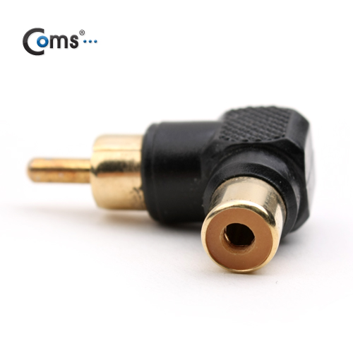 Coms RCA 젠더(M/F), 꺾임(꺽임)/검정