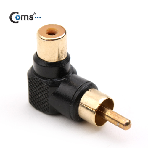 Coms RCA 젠더(M/F), 꺾임(꺽임)/검정