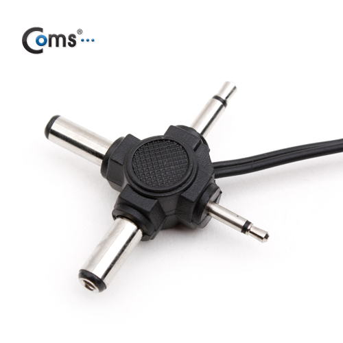 Coms 차량용 시가 전원 케이블(4 in 1), DC 2.5 ~5.5