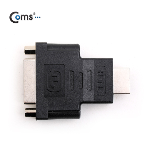 Coms HDMI젠더(HDMI M/DVI F), Black