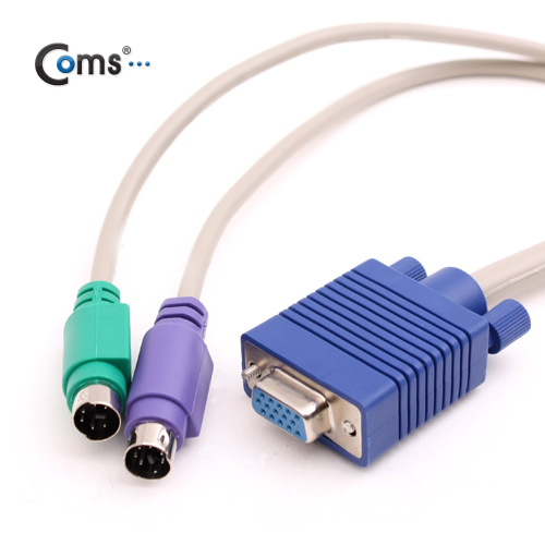 Coms KVM 케이블(연장/VGA) 2M