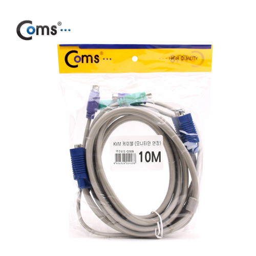 Coms KVM 케이블(연장/VGA) 10M