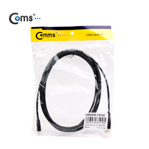 Coms HDMI/Micro HDMI 케이블, 3M Black