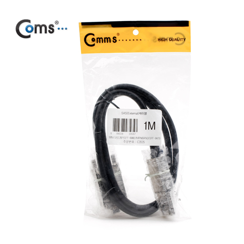 Coms SAS 변환 케이블 1m, external Mini SAS/Infiniband