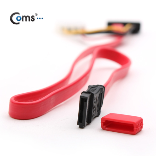Coms Slimline SATA/SATA 케이블, 50cm/노트북 ODD 변환 ★전원2P