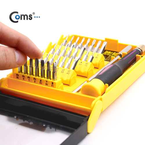 Coms 드라이버 세트, 교체용(32 in 1 양날)