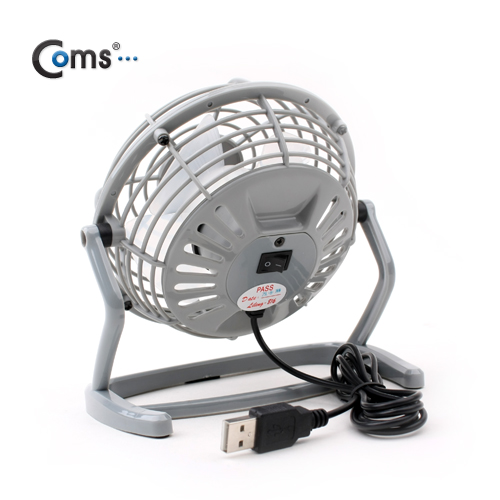 Coms USB 선풍기/상하조절/회색