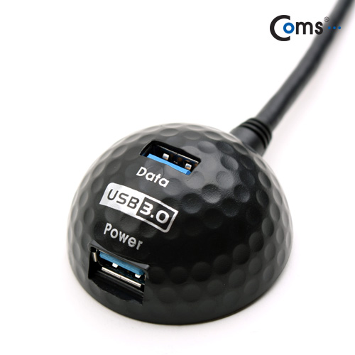 Coms USB 3.0 도킹 연장 케이블 1.2M/듀얼 포트