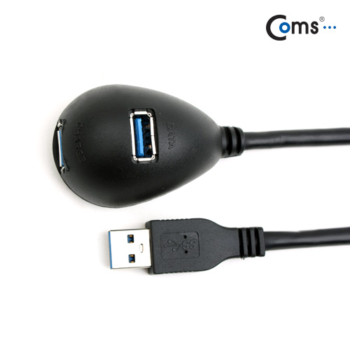 Coms USB 도킹연장 케이블 3.0, 1.8M/듀얼 도킹볼
