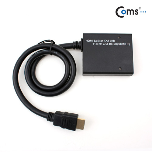 Coms HDMI 분배기(1:2) 케이블 타입, 3D 지원