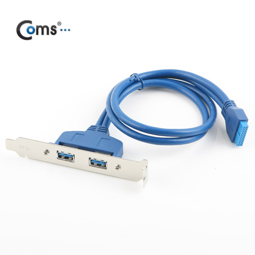 Coms USB 3.0포트(2P/일반브라켓형), 20Pin/50cm