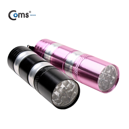 Coms 램프 (LED 손전등/9LED형), 블랙