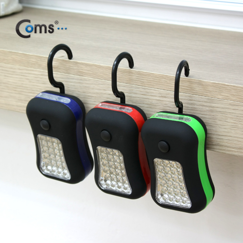 Coms 28 LED 램프 Magnetic Work Light 그린
