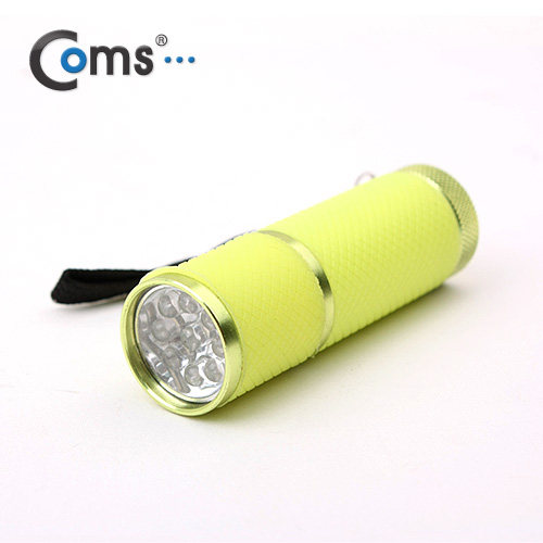 Coms 램프 (LED 손전등/9 LED형), 옐로우