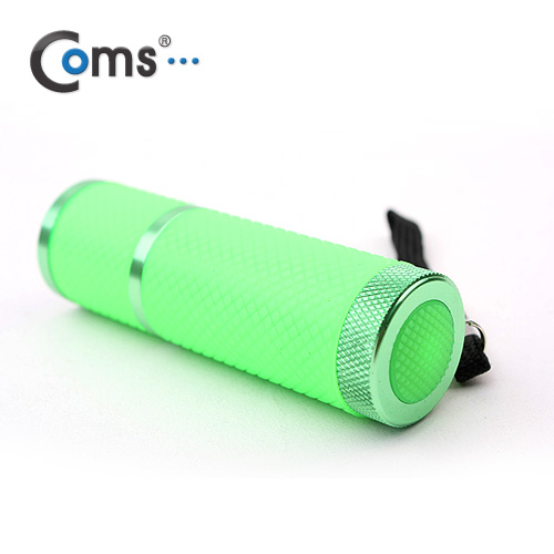 Coms 램프 (LED 손전등/9LED형), 초록
